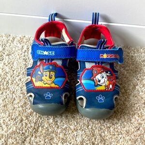 Paw Patrol Chase Marshal Boys Sandal Size 6